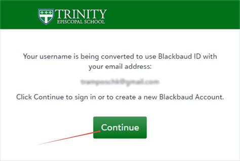 vianney blackbaud login